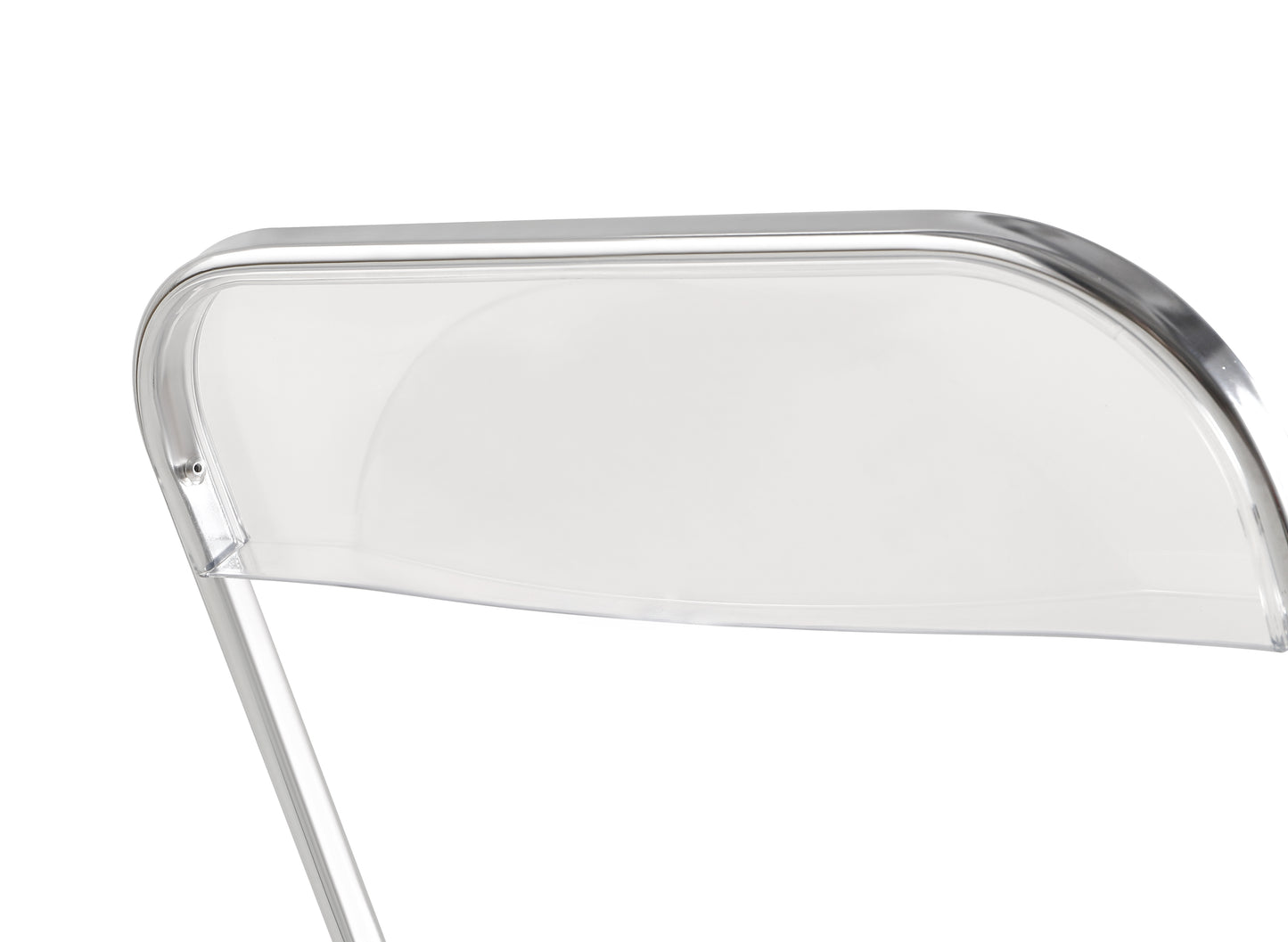 Clear Acrylic Folding Chair