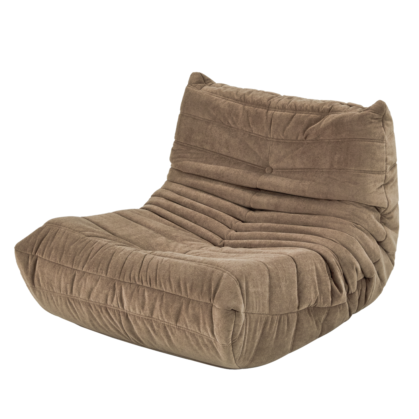 Memory Foam Bean Bag Floor Chair - Beige