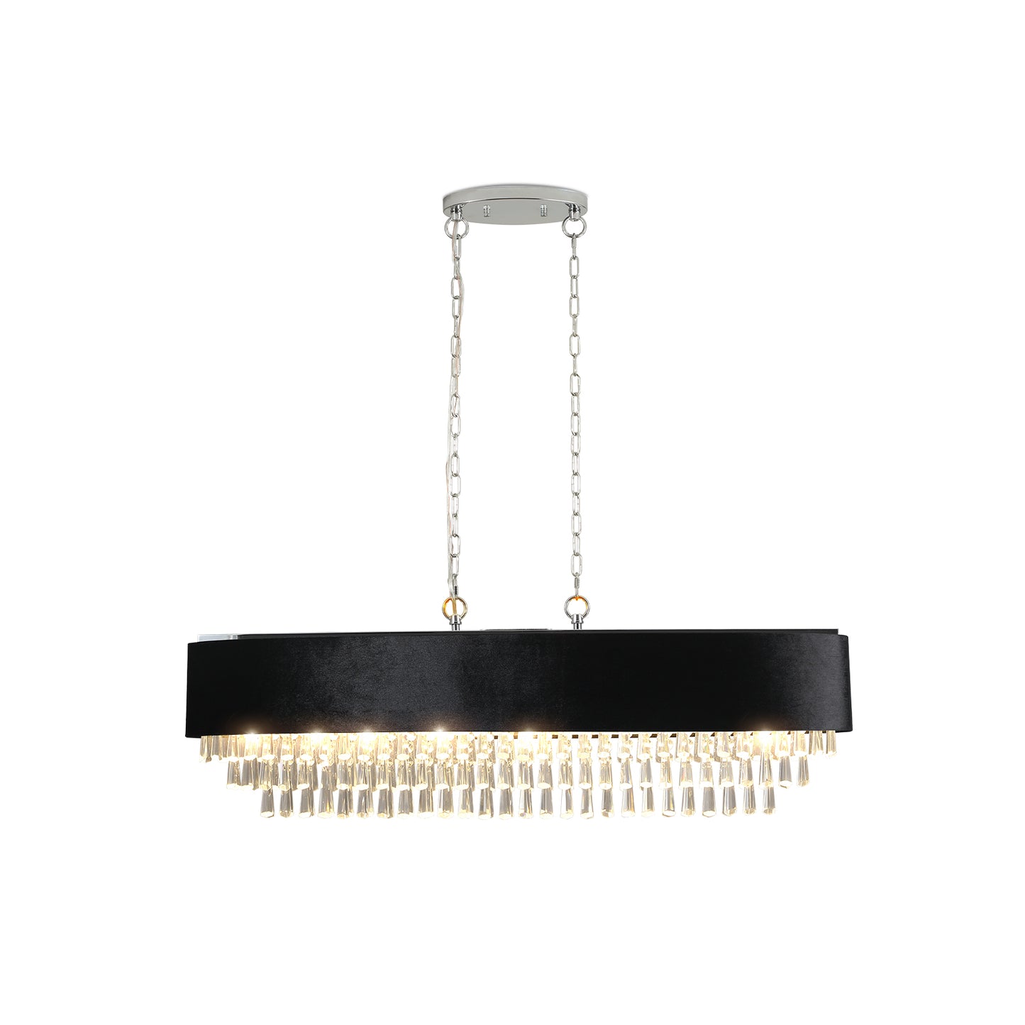 Modern Crystal K9 Chandelier