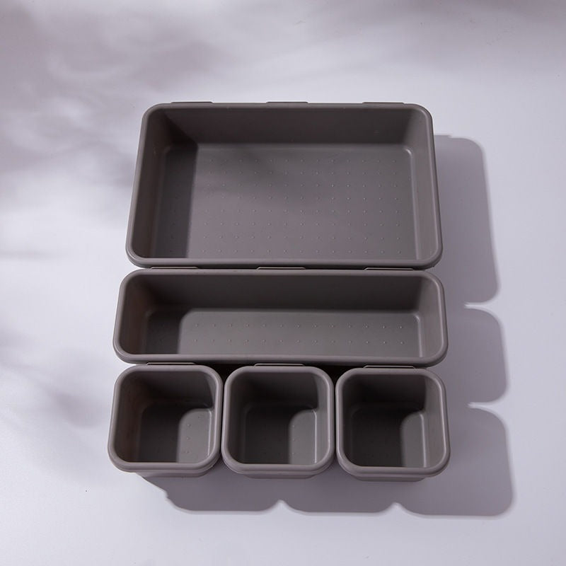 Adjustable Drawer Organizer Set – 8 pcs Divider Trays