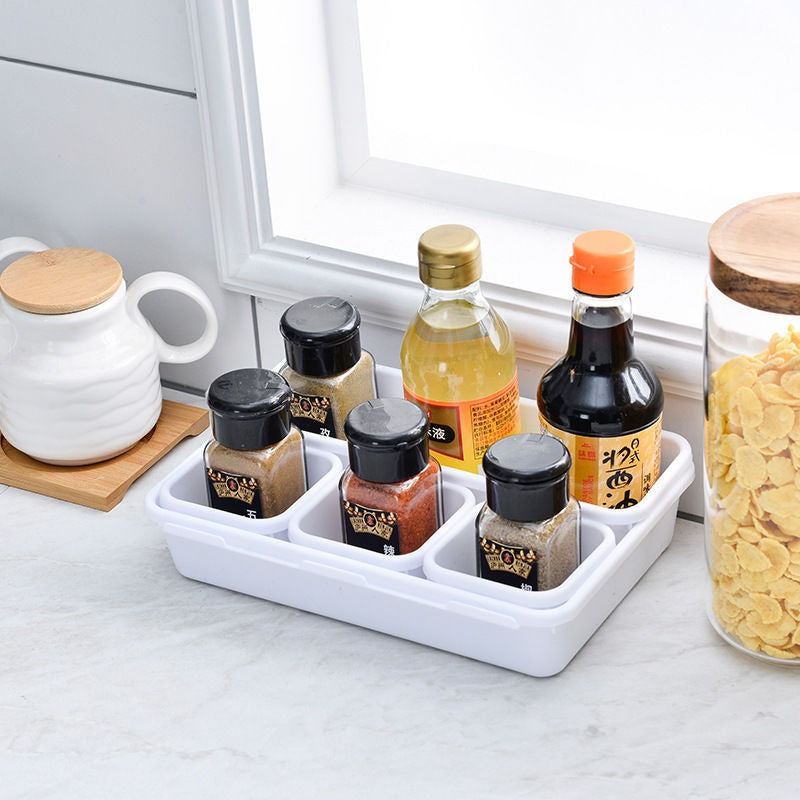 Adjustable Drawer Organizer Set – 8 pcs Divider Trays