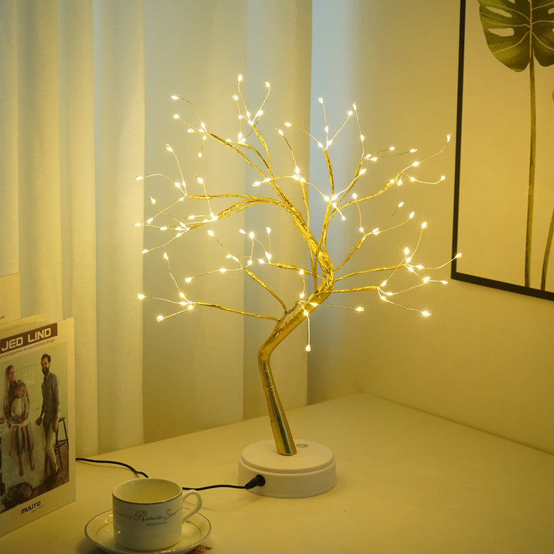 LED Tree Light - Creative Starry Table Lamp