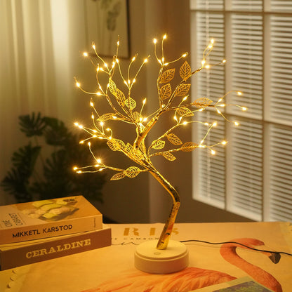 LED Tree Light - Creative Starry Table Lamp